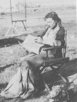 reading on the set of gwtw