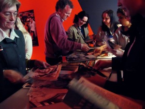 Looking through vintage Vivien Leigh and Laurence Olivier magazines