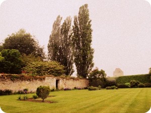 Notley Abbey back yard