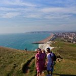 Hiking up the hill