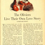 Vivien Leigh and Laurence Olivier live their own love story