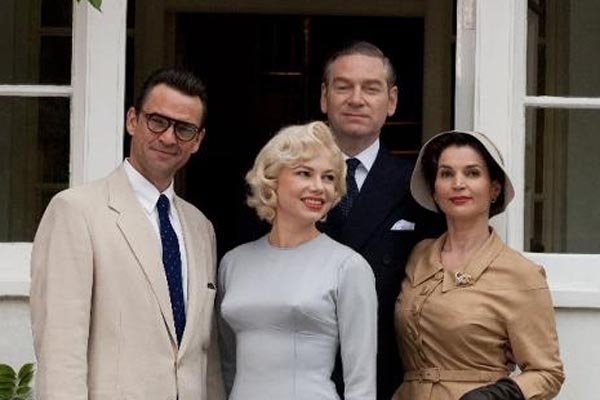 laurence olivier and vivien leigh and marilyn monroe