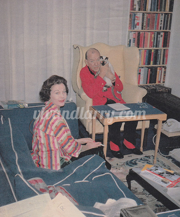 Vivien Leigh with Noel Coward