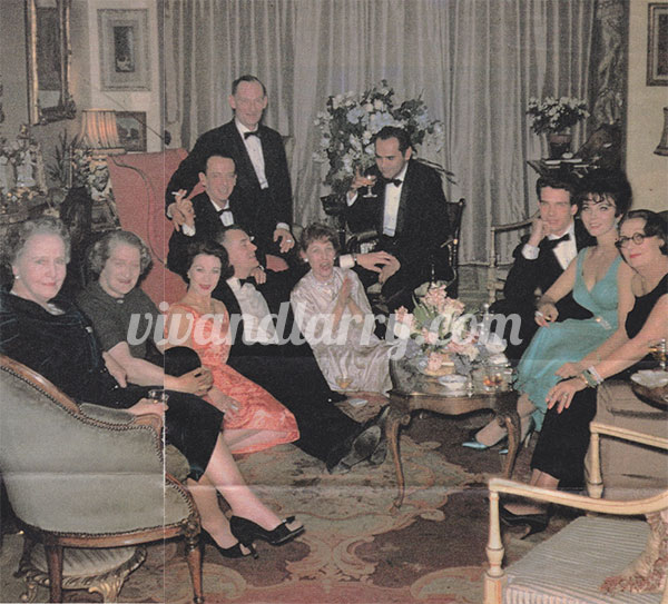 Vivien Leigh new Years party