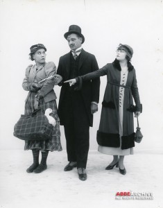 Louise Fazenda and Wallace Beery