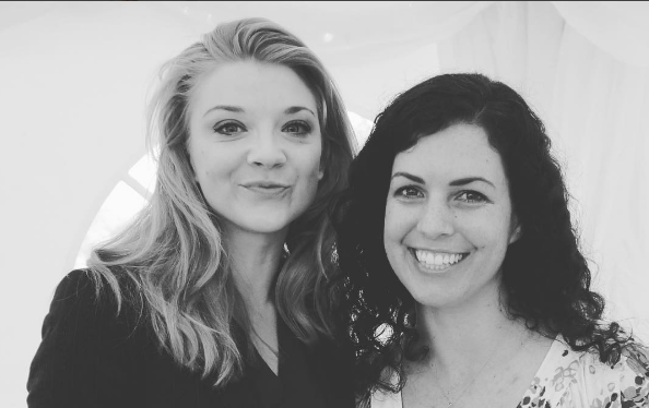 Natalie Dormer and Kendra Bean at Nymans