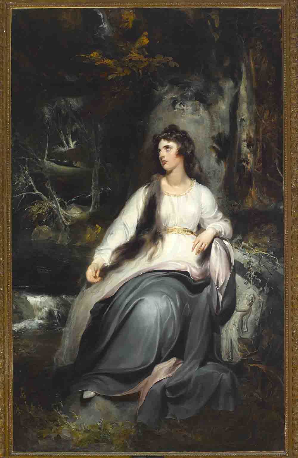 Portrait of Lady Emma Hamilton.