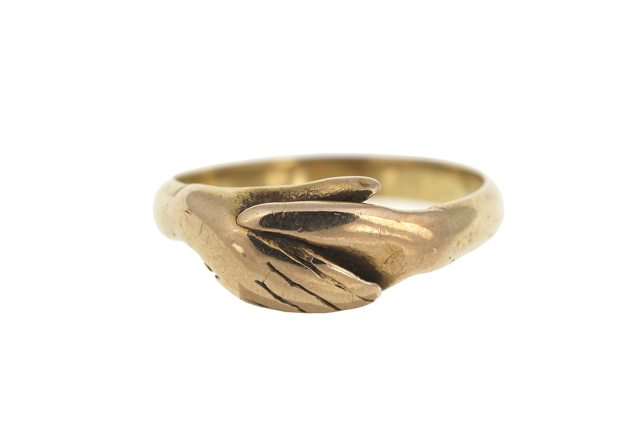 Fede ring belonging to Emma Hamilton