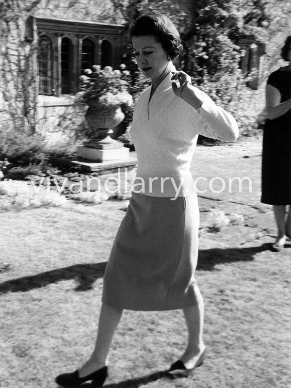 Vivien Leigh at Notley Abbey