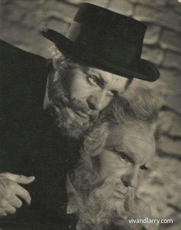 Ralph Richardson and Laurence Olivier in Henrik Ibsen's Peer Gynt, 1944